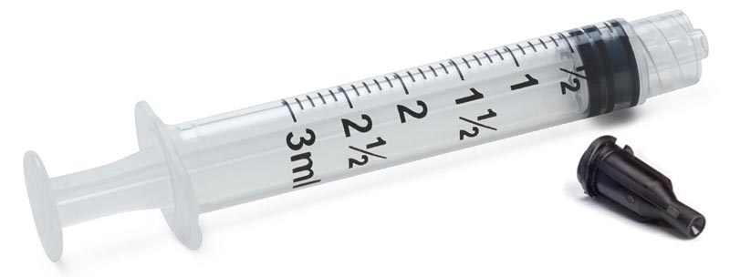 Syringe With Cap